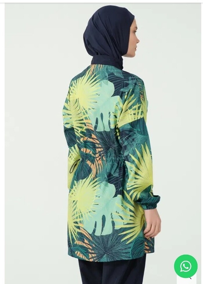 ŞAPKALI TESETTÜR MAYO - Görsel 5