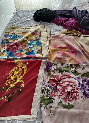 İpek eşarp  - Görsel 3