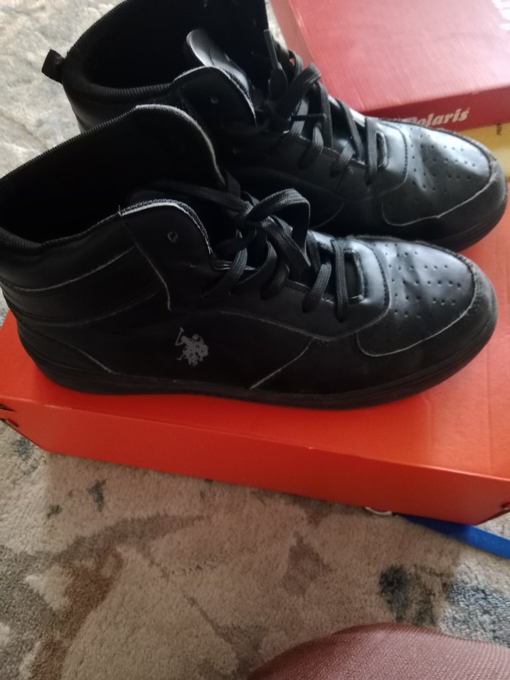 Polo Siyah Erkek Çocuk Spor Ayakkabı - Görsel 3