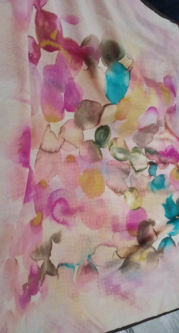 Bohem Çok Renkli Kadın Şal - Görsel 3