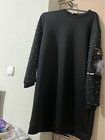 xs Beden siyah Renk Spor Elbise