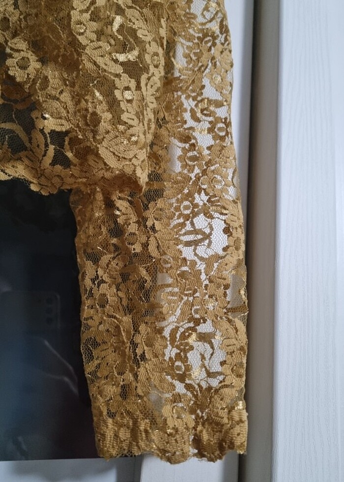 Dantel hırka - Görsel 3