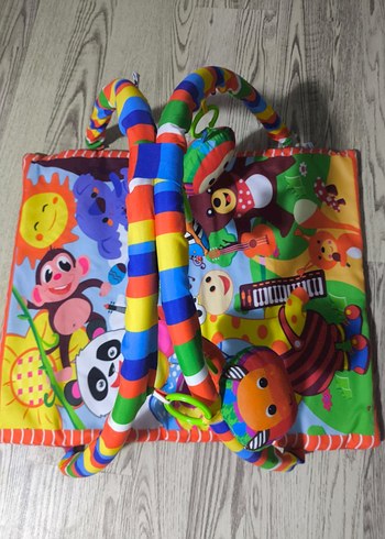 Renkli Bebek Oyun Halısı