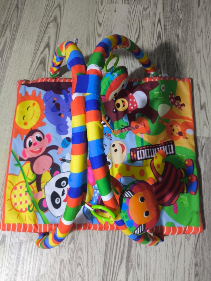 Renkli Bebek Oyun Halısı - Görsel 2