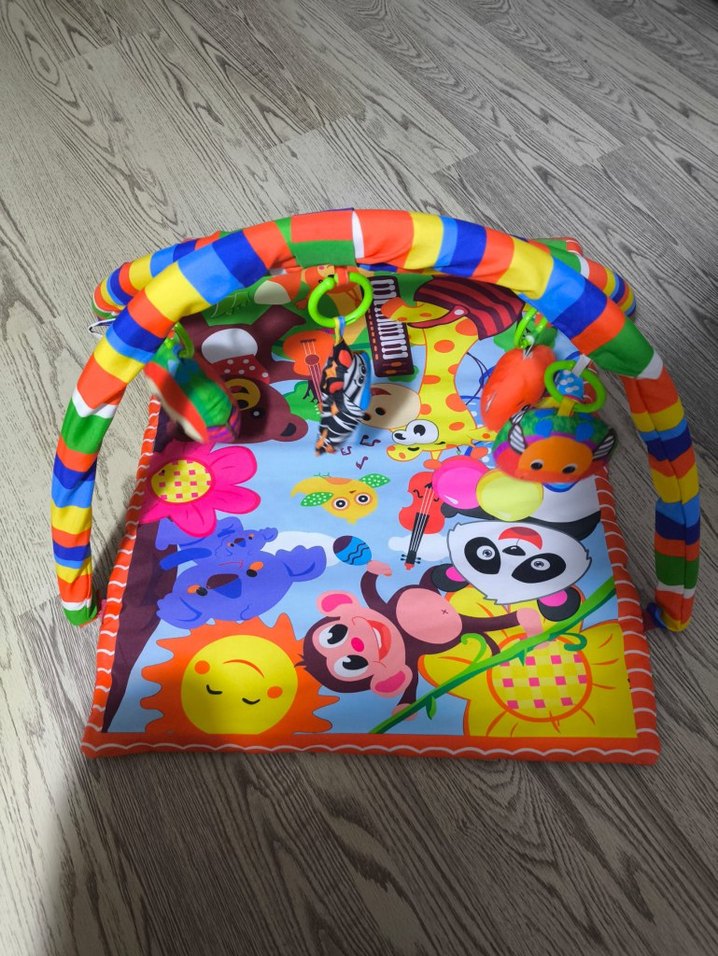 Renkli Bebek Oyun Halısı - Görsel 3