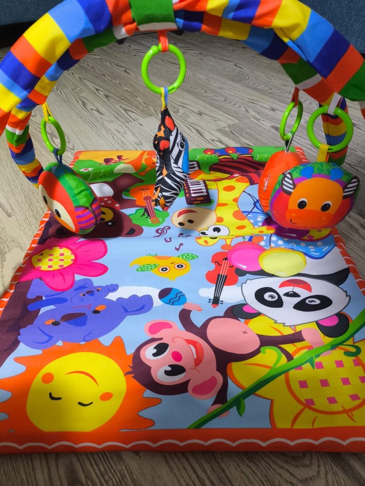 Renkli Bebek Oyun Halısı - Görsel 4