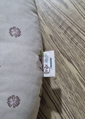 Desenli Gri Emzirme ve Hamilelik Yastığı - Görsel 2