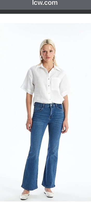 LC Waikiki İspanyol paça jean