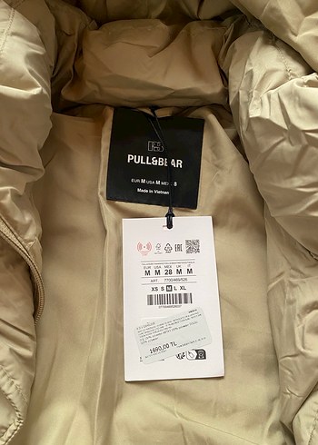 Pull Bear Şişme Mont - Görsel 4