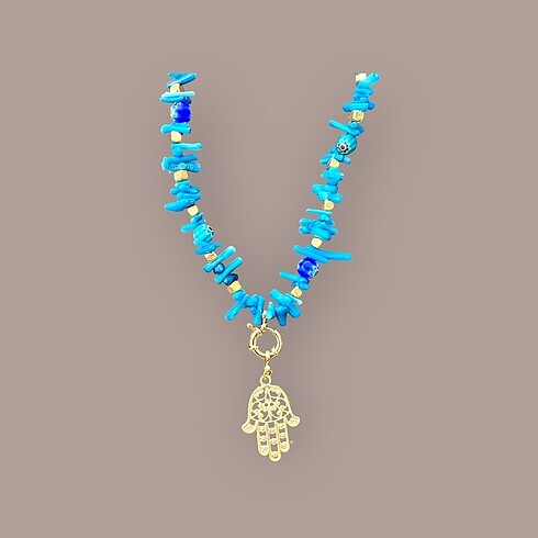  Beden Özel Yapım Hamsa Kolye