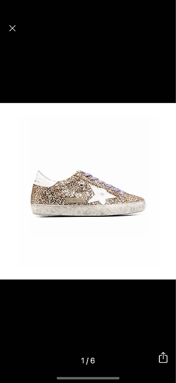 38 Beden altın Renk Golden goose yeni