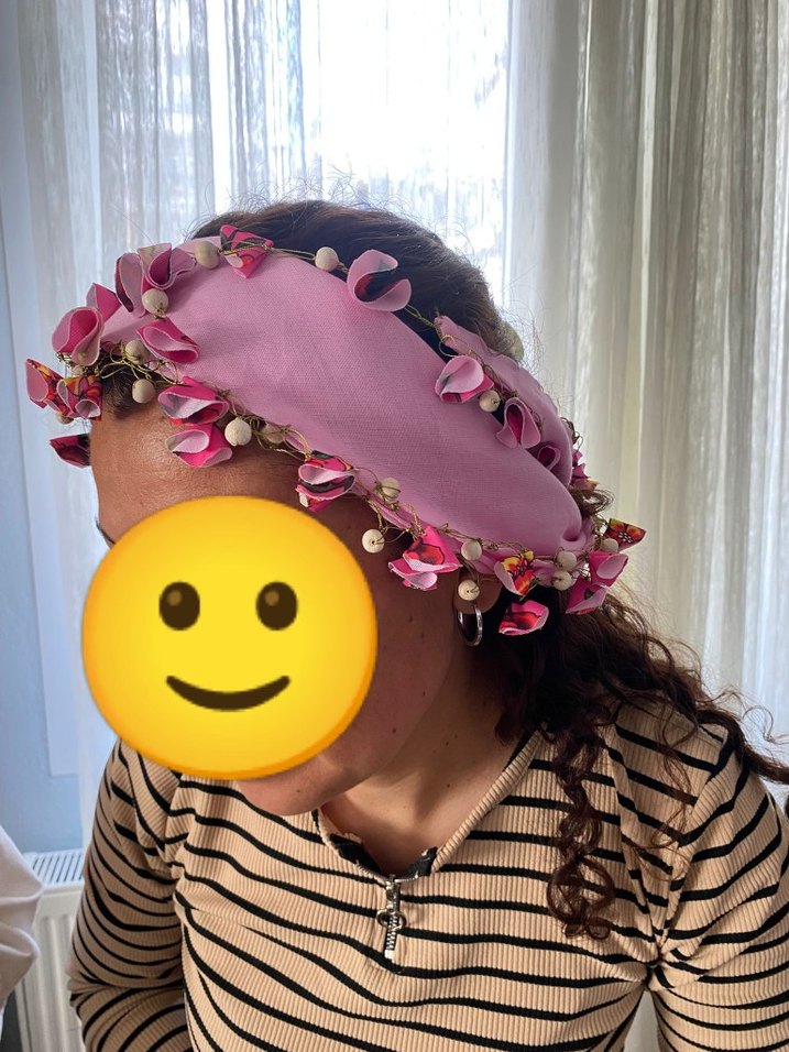 Boncuklu Renkli Bohem Kadın Şal - Görsel 5