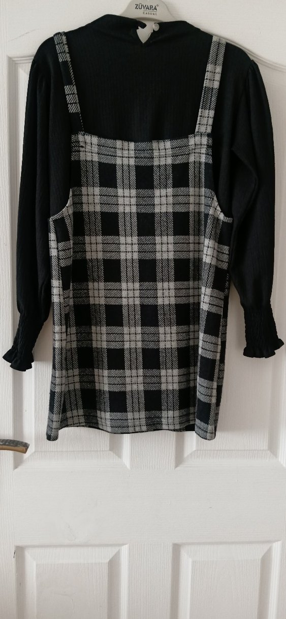 Gri Ekose Desenli slopet - Görsel 2