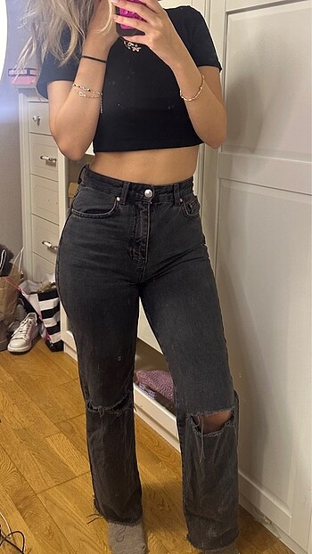 Stradivarius flare jean