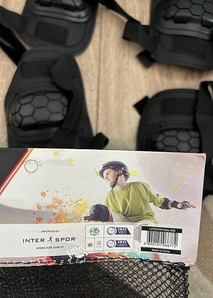 kolluk bileklik dizlik kask - Görsel 3