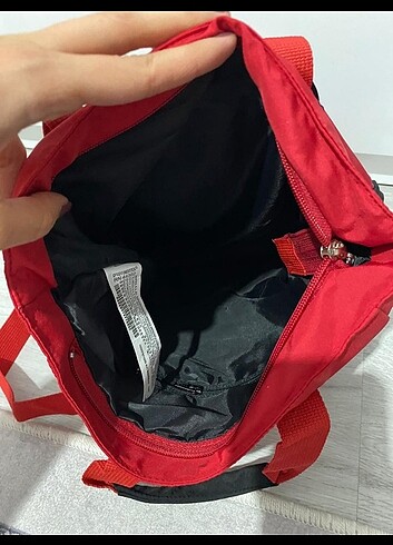  Beden kırmızı Renk Mickey Mouse Askılı Çanta 