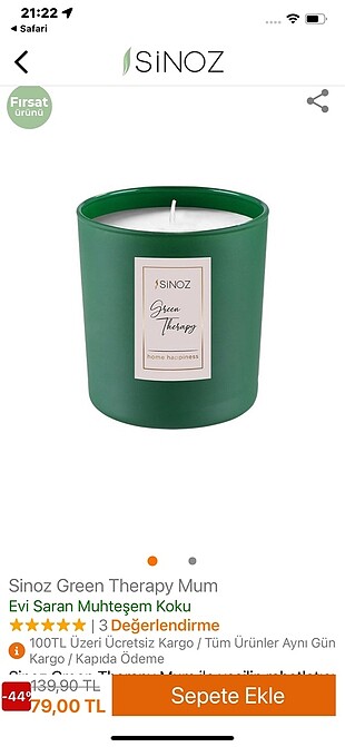 Beden Sinoz green therapy mum