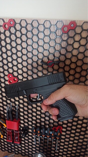 Beden GLOCK 19 SİLAH TABANCA OYUNCAK MAKET 3D