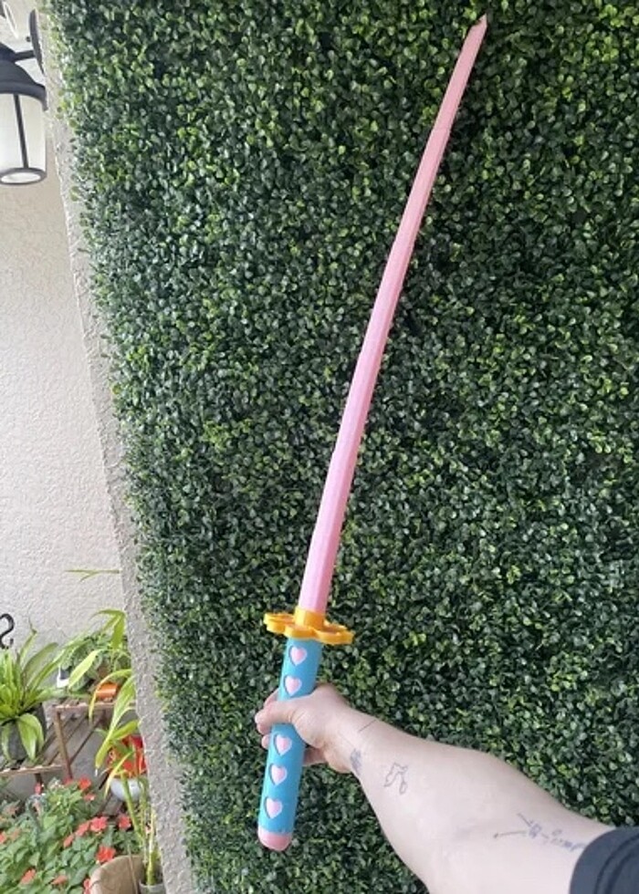 Mitsuri katlanır katana cosplay - Görsel 2