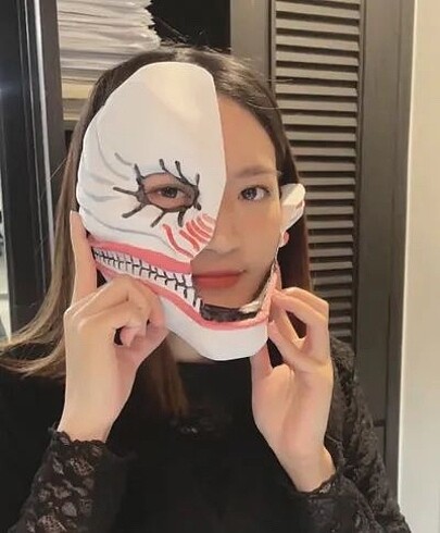 Dandadan aria maske cosplay
