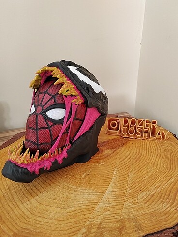 Diğer Venom Spiderman maket kulaklık standı 3d