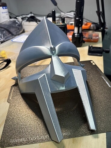 Diğer MF DOOM GLADYATÖR MASKE MAKET COSPLAY 3d