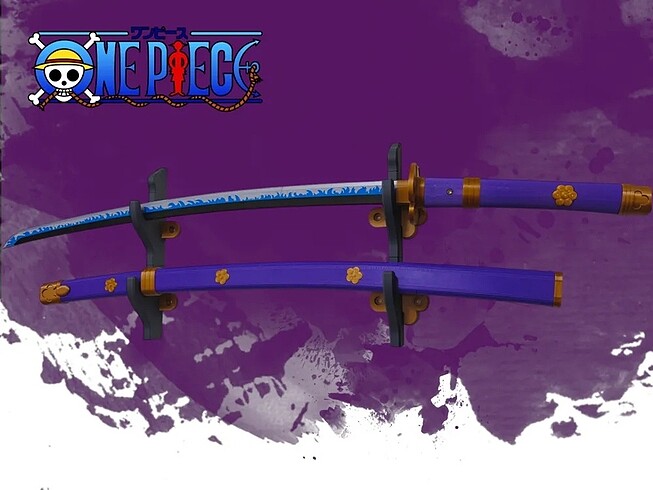 Diğer One piece Roronoa zoro enma Cosplay 3d