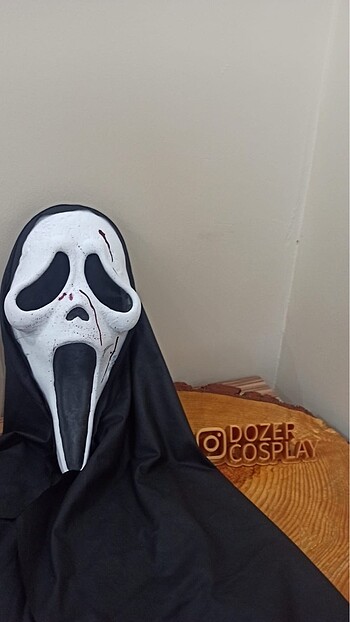 Beden Scream çığlık maske Cosplay 3d