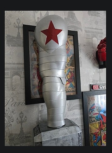 Captain Amerika winter soldier Cosplay 3d