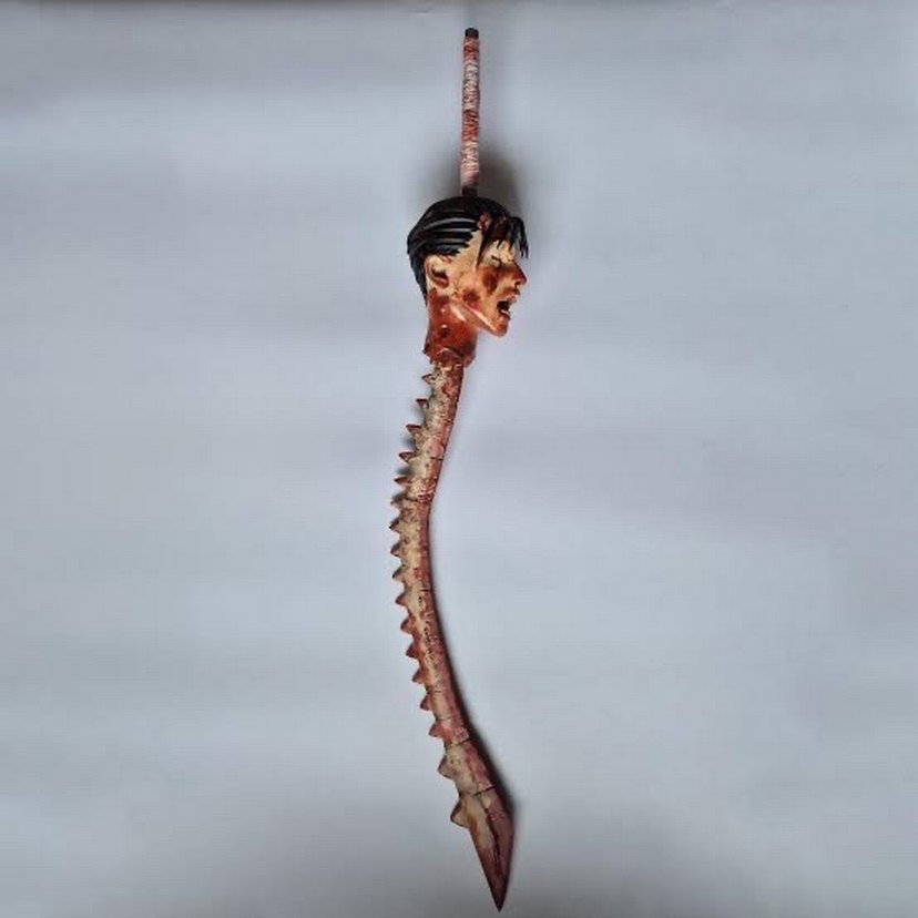 Tanaka spinal cord sword Cosplay 3d - Görsel 5