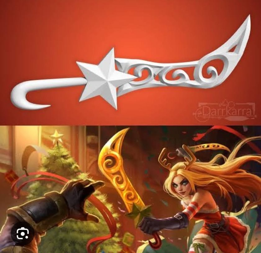 Lol belle katarina maket 3d - Görsel 4