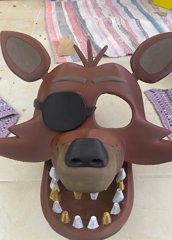 Fnaf Foxy cosplay maket 3d - Görsel 4