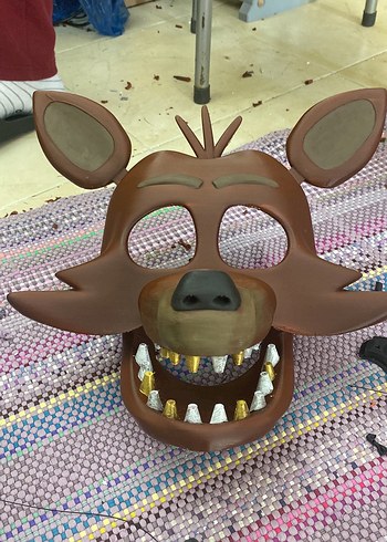 Fnaf Foxy cosplay maket 3d - Görsel 7