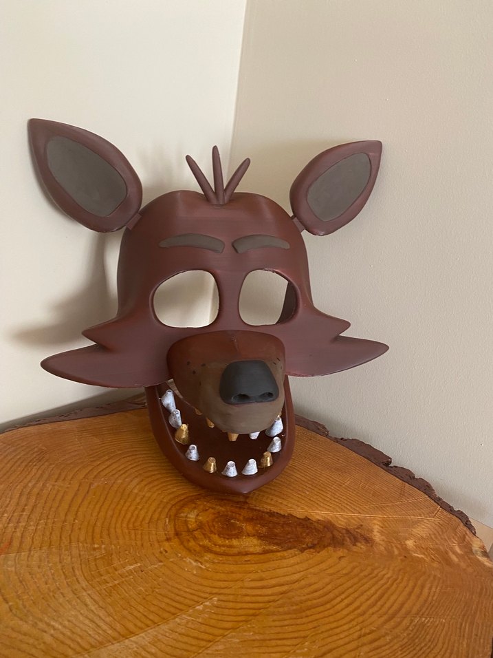 Fnaf Foxy cosplay maket 3d - Görsel 3