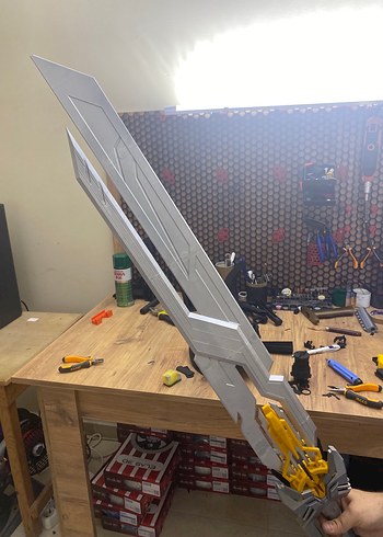 TRANSFORMERS star saber Cosplay 3d - Görsel 3