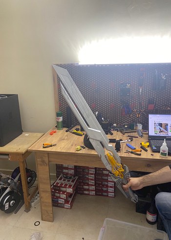 TRANSFORMERS star saber Cosplay 3d - Görsel 6