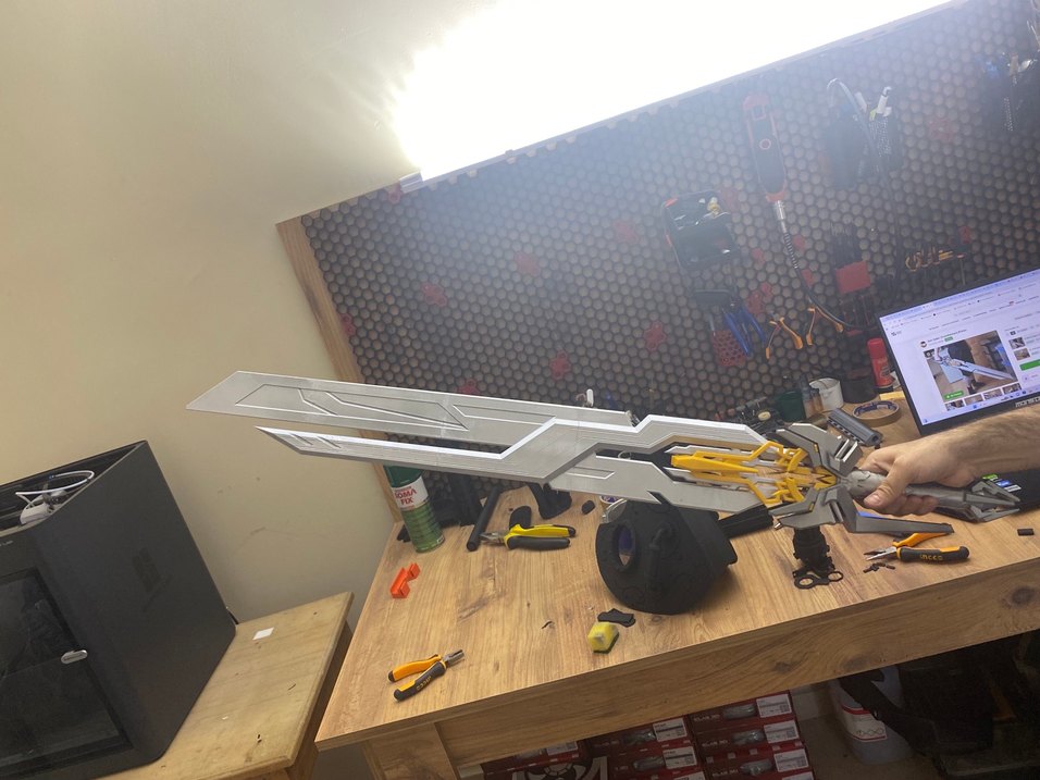 TRANSFORMERS star saber Cosplay 3d - Görsel 5