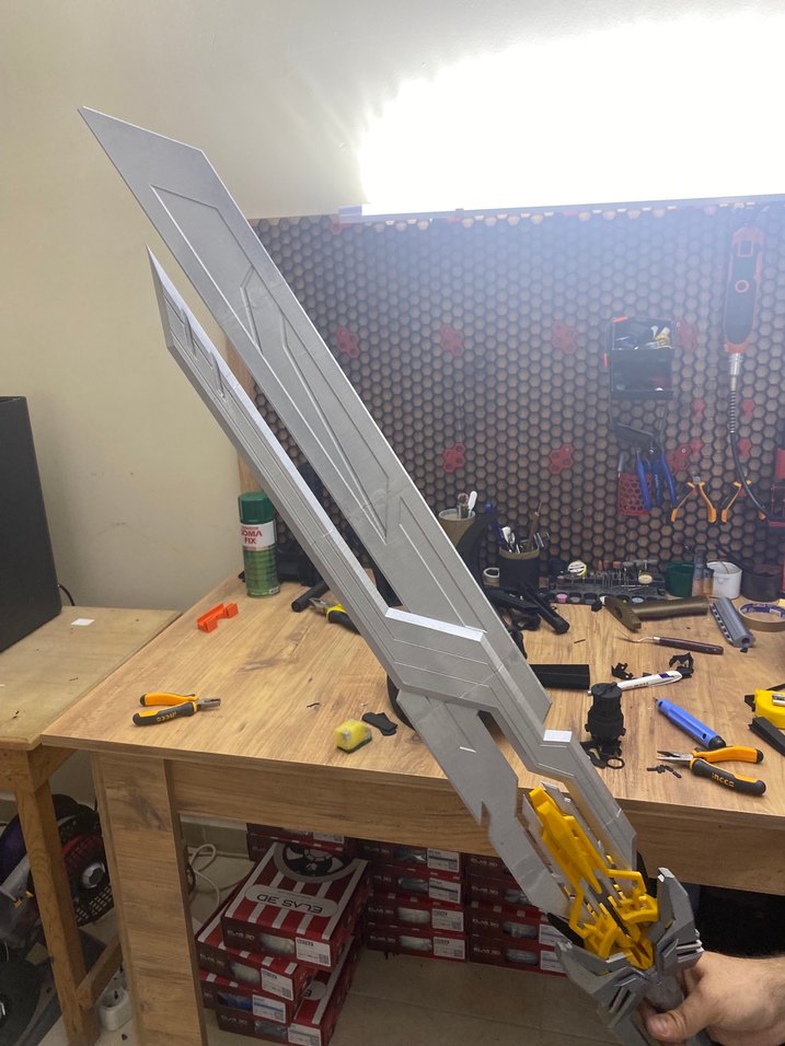 TRANSFORMERS star saber Cosplay 3d - Görsel 3