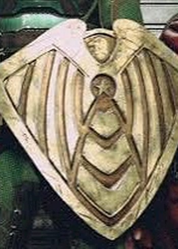 Süper boy kalkan maket Cosplay 3d - Görsel 2