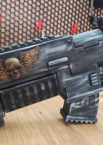 Warhammer 40k maket cosplay 3d - Görsel 4