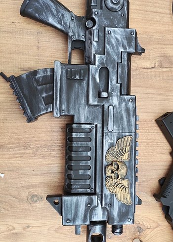 Warhammer 40k maket cosplay 3d - Görsel 2