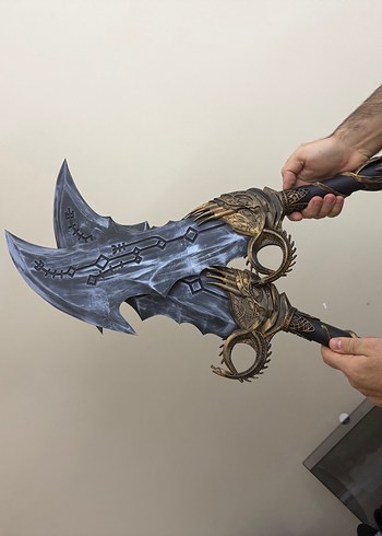 God of war chaos kratos Cosplay 3d - Görsel 10