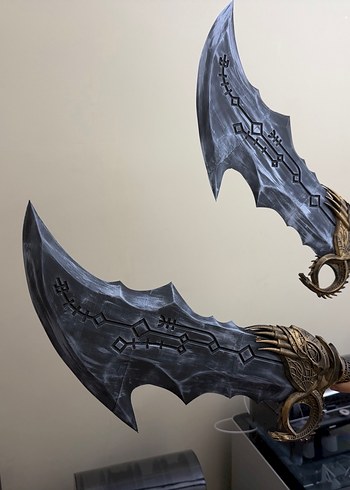 God of war chaos kratos Cosplay 3d - Görsel 13