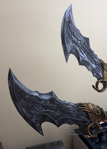 God of war chaos kratos Cosplay 3d - Görsel 12