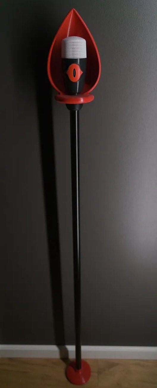 Hazbin Hotel Mikrofon maket COSPLAY 3d - Görsel 3