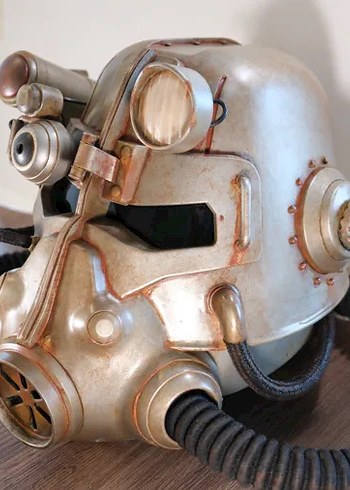 Fallout T-45 kask COSPLAY 3d - Görsel 4