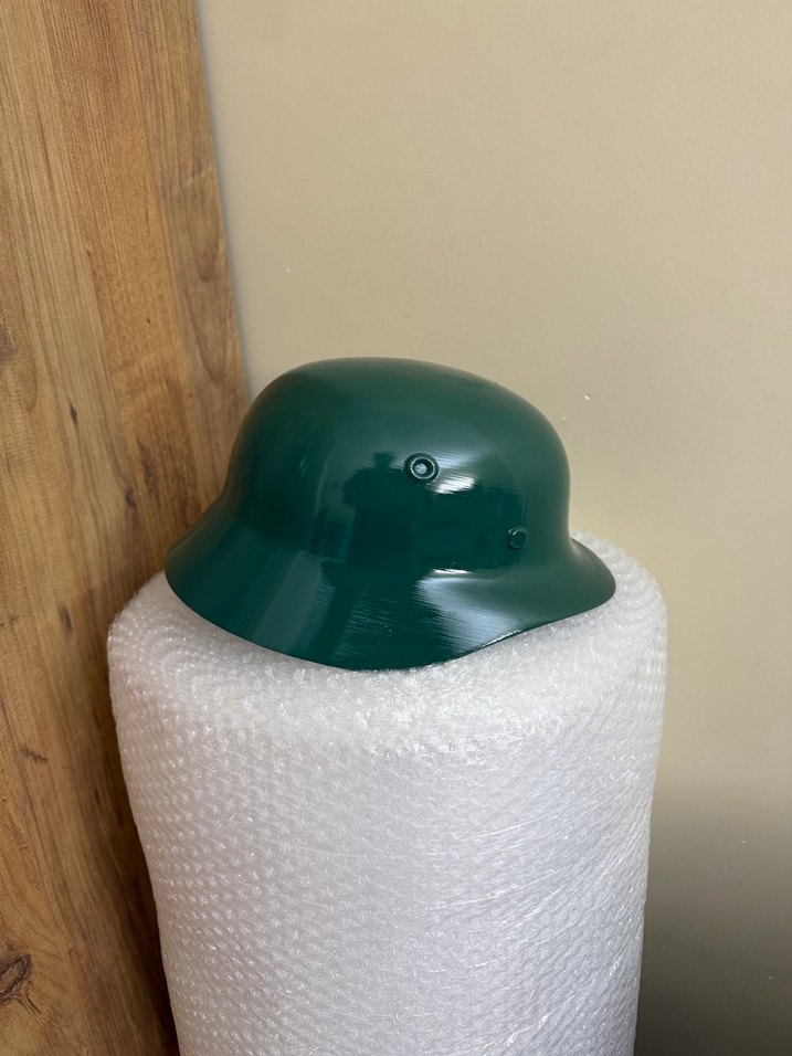 Ww2 m45 stellhelm miğfer Cosplay 3d - Görsel 3