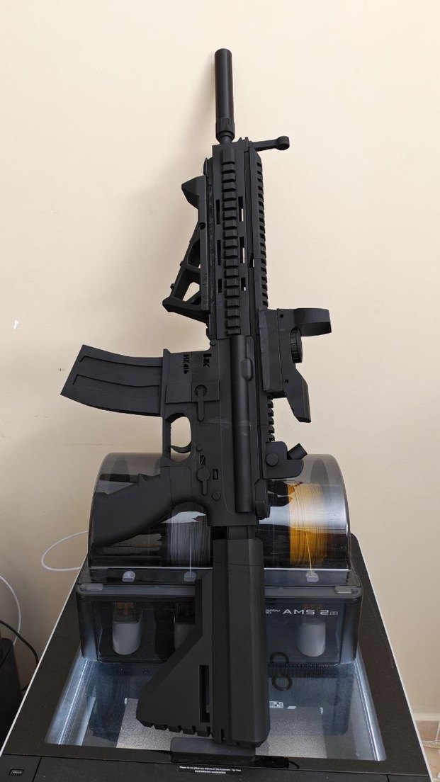 HK 416 maket oyuncak Cosplay 3d - Görsel 4