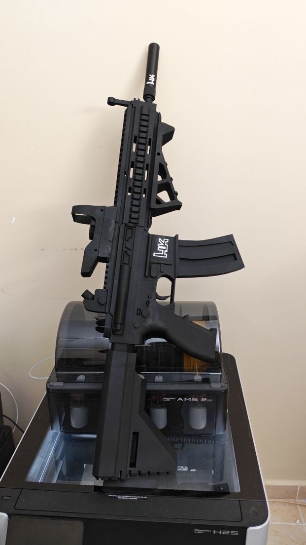 HK 416 maket oyuncak Cosplay 3d - Görsel 3