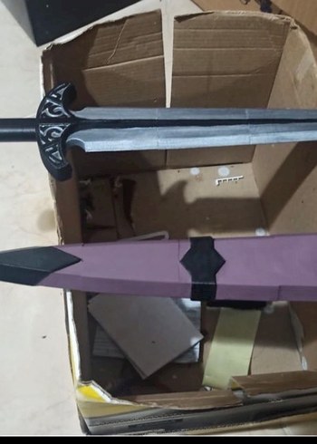 Elder ring skyrim dagger cosplay 3d - Görsel 3